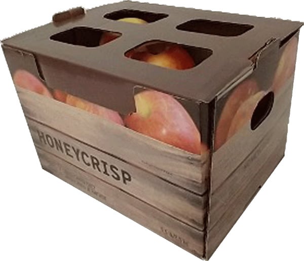 Carton pommes
