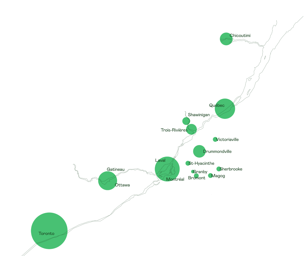Réseau vert Nationex - Livraison électrique - Envoi Québec