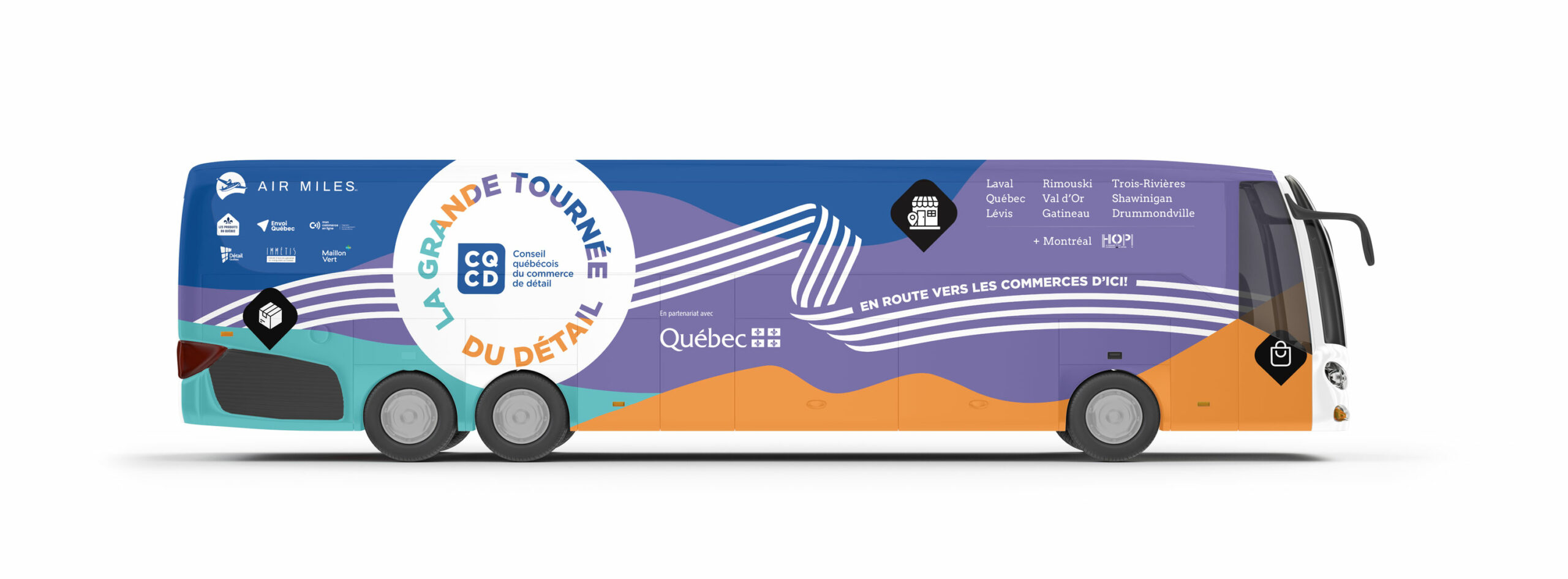 Bus - La grande tournée du détail