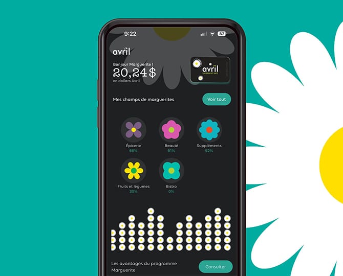 Application Marguerite - Avril Supermarché Santé - Fidélisation - Expérience Client - Blogue CQCD - stratLX